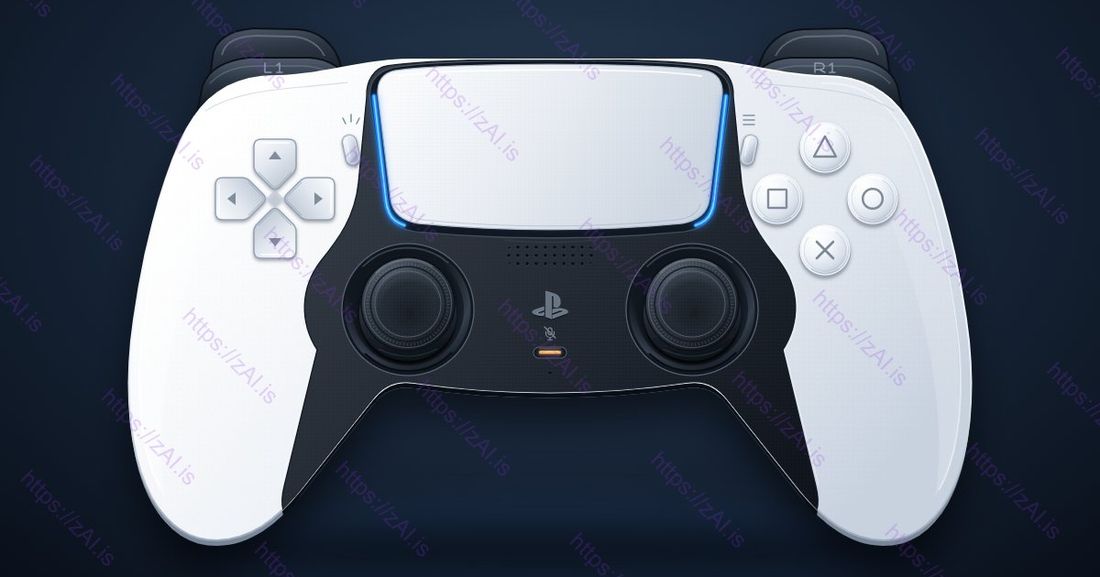 Fotorealistische gamecontroller